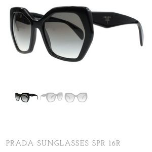 Gently used Prada women’s sunglasses w/ case